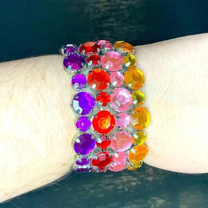 Gap vintage chunky rainbow cuff
